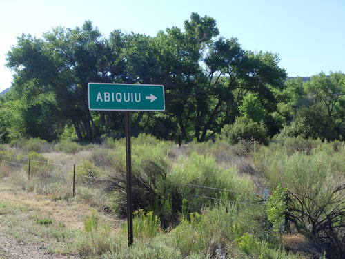 GDMBR: Entering Abiquiu, NM.